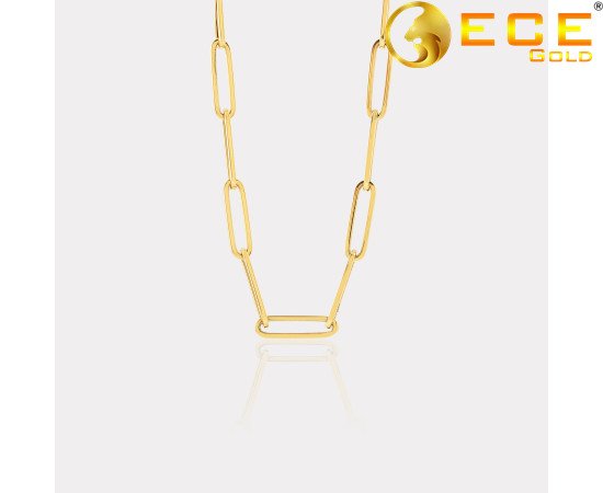 Sarı Altın Erkek Zincir Kolye - 55cm Sarı Altın Erkek Zincir Kolye - 55cm