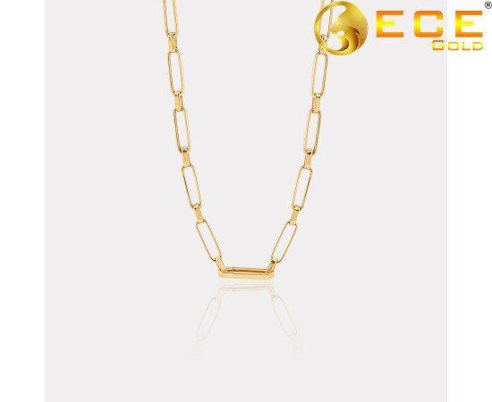 Sarı Altın Erkek Zincir Kolye - 55cm Sarı Altın Erkek Zincir Kolye - 55cm